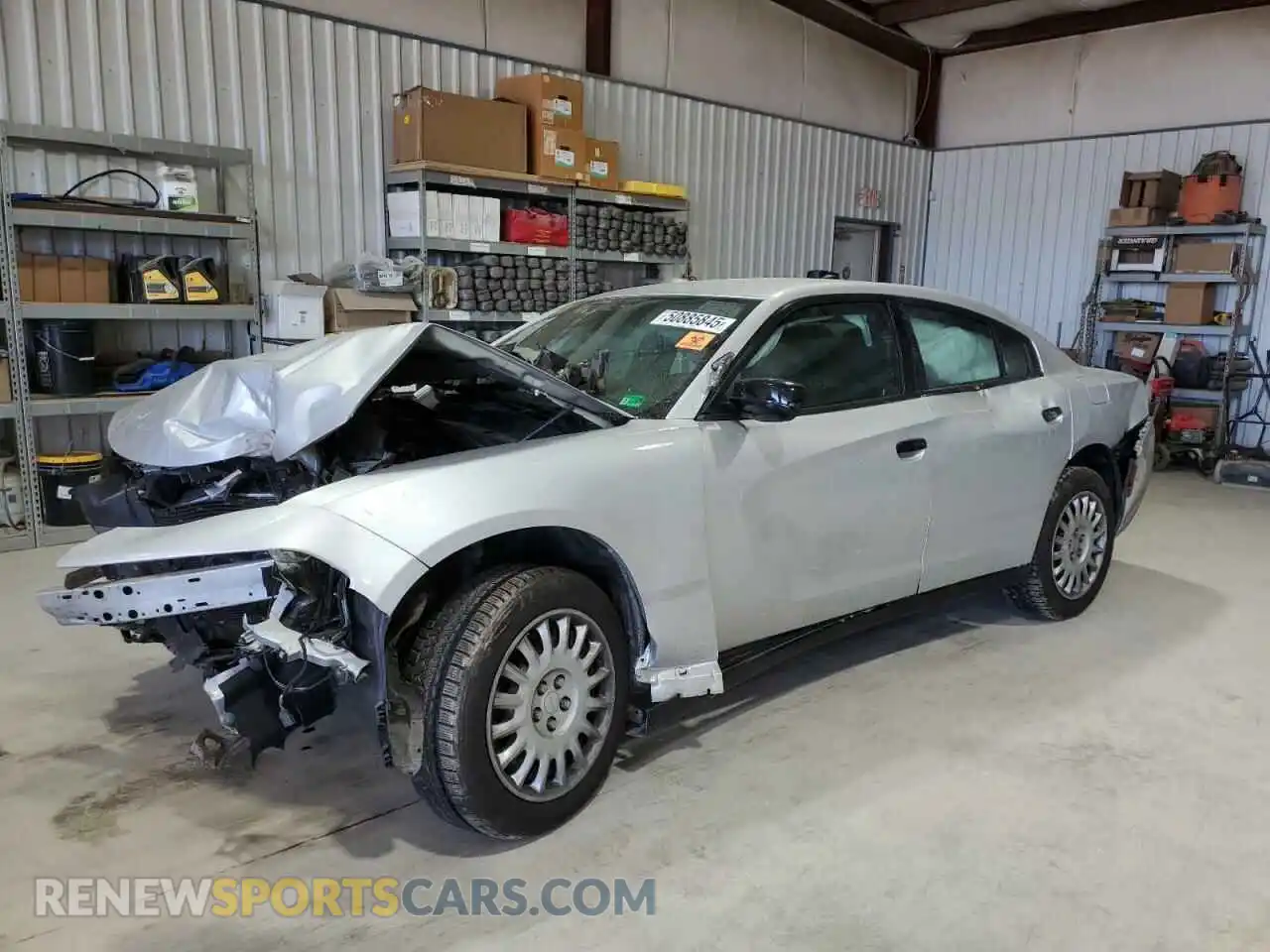 1 Photograph of a damaged car 2C3CDXKT1LH204974 DODGE CHARGER 2020