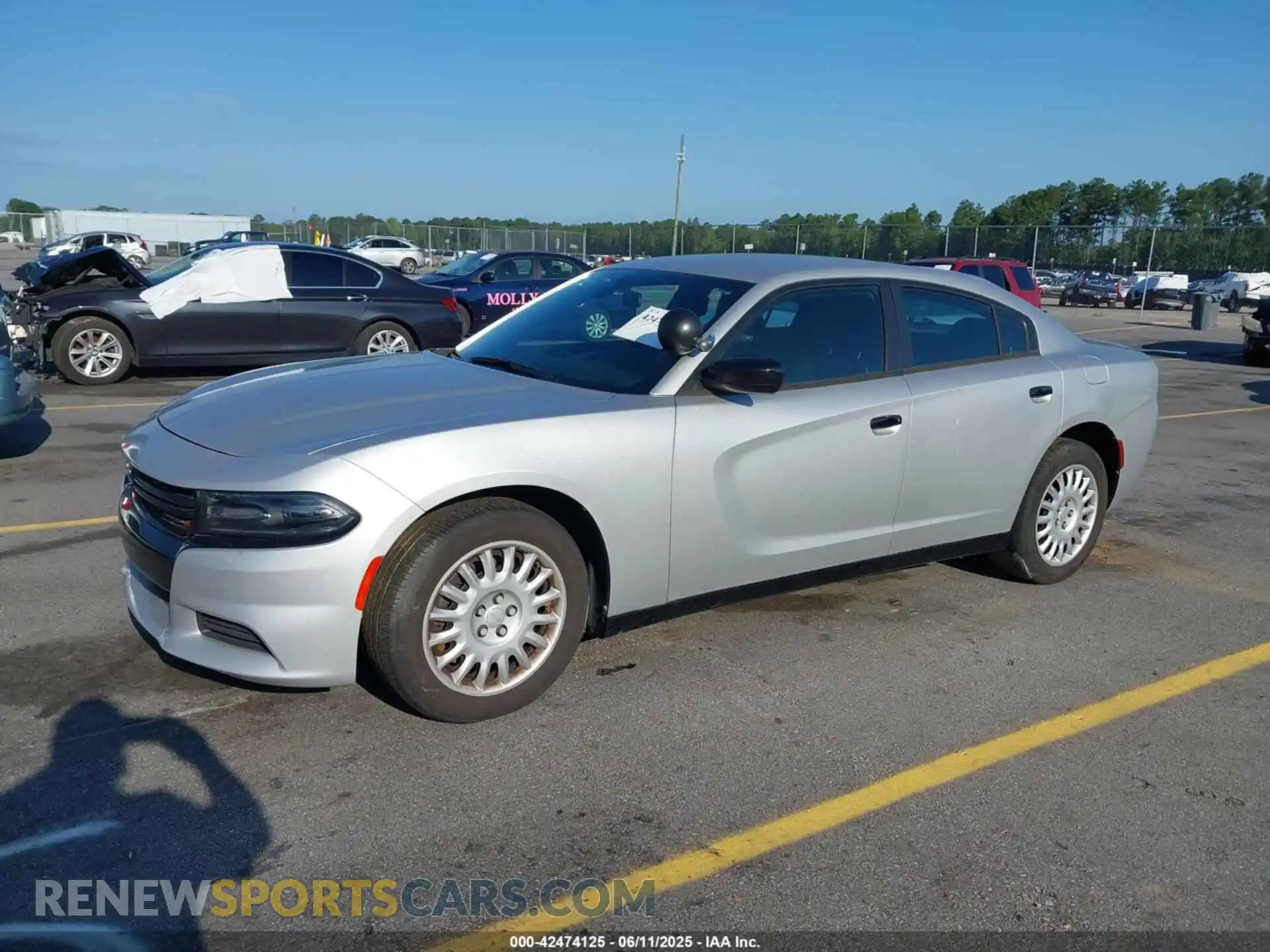 2 Photograph of a damaged car 2C3CDXKT8LH255453 DODGE CHARGER 2020