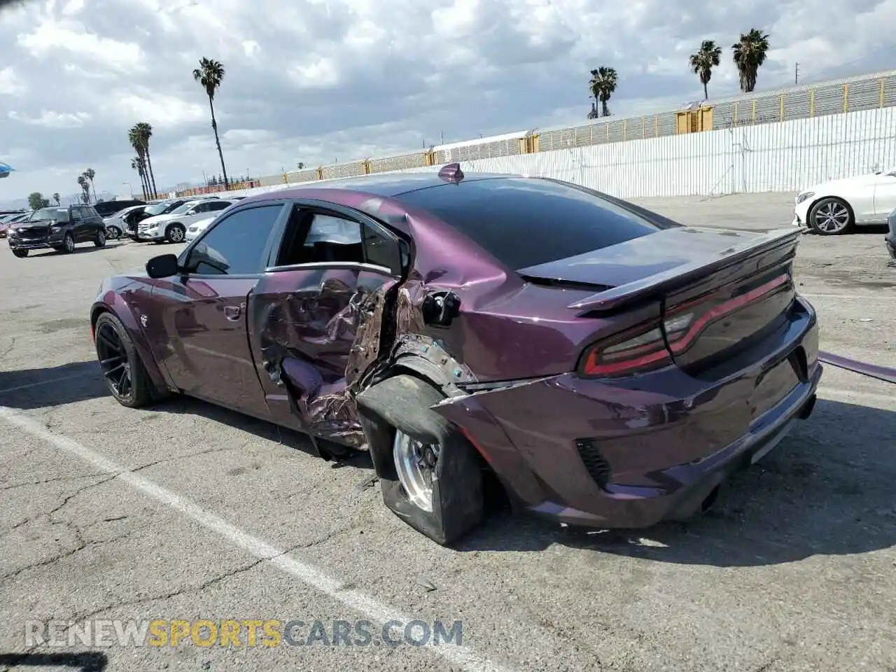 2 Photograph of a damaged car 2C3CDXL9XLH182976 DODGE CHARGER 2020