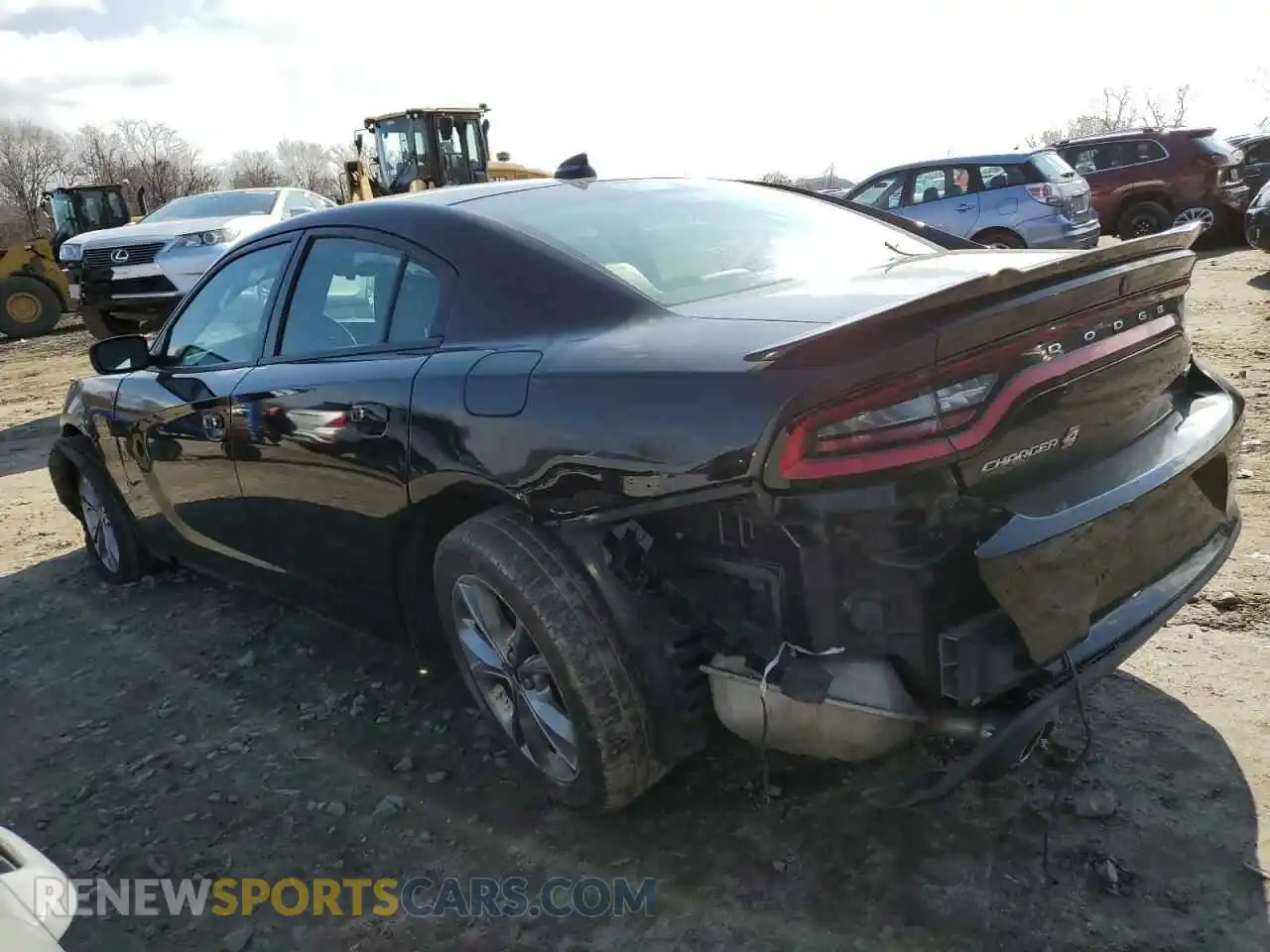 2 Photograph of a damaged car 2C3CDXMG0LH229848 DODGE CHARGER 2020