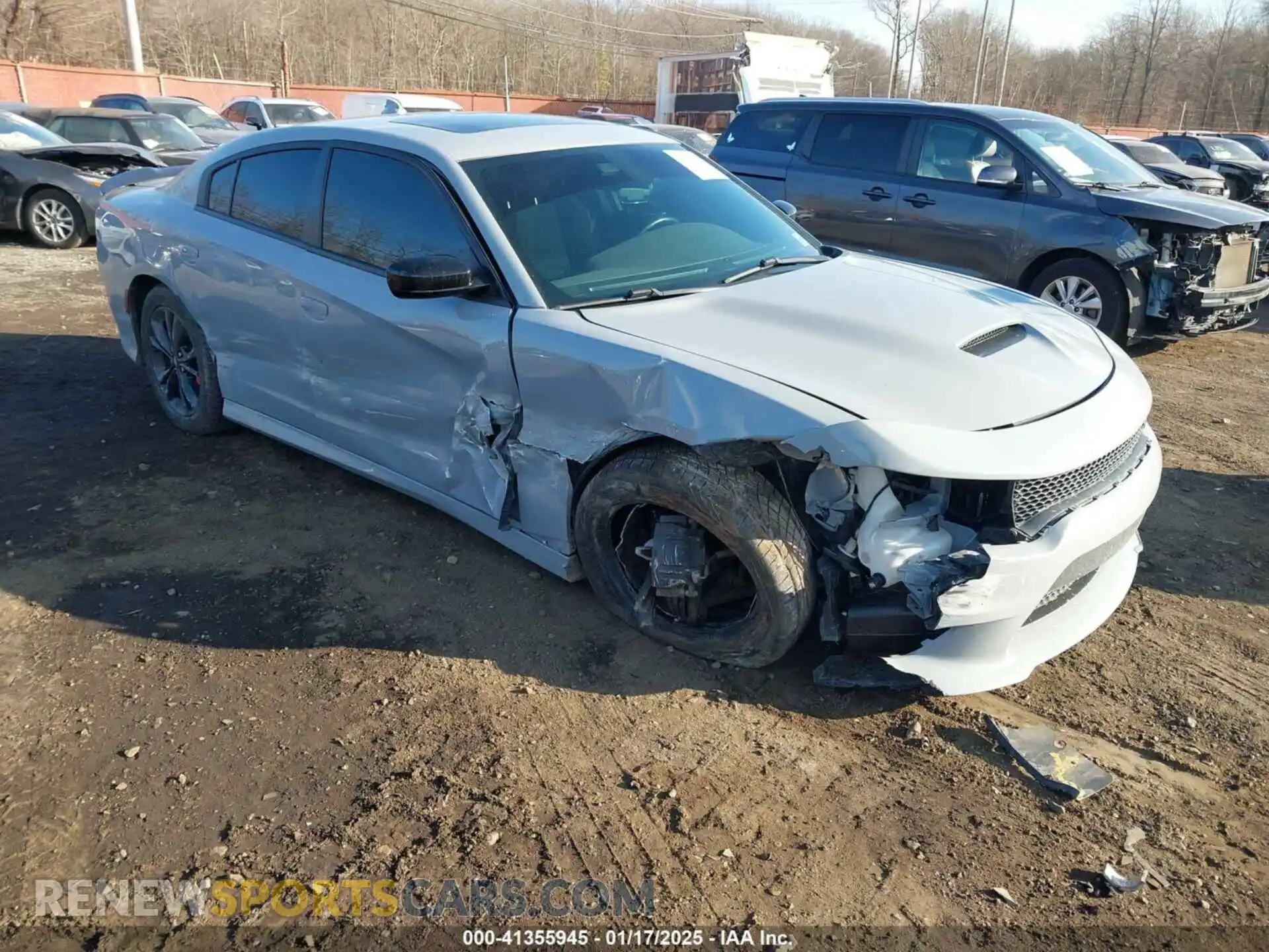 1 Photograph of a damaged car 2C3CDXMG8LH245831 DODGE CHARGER 2020