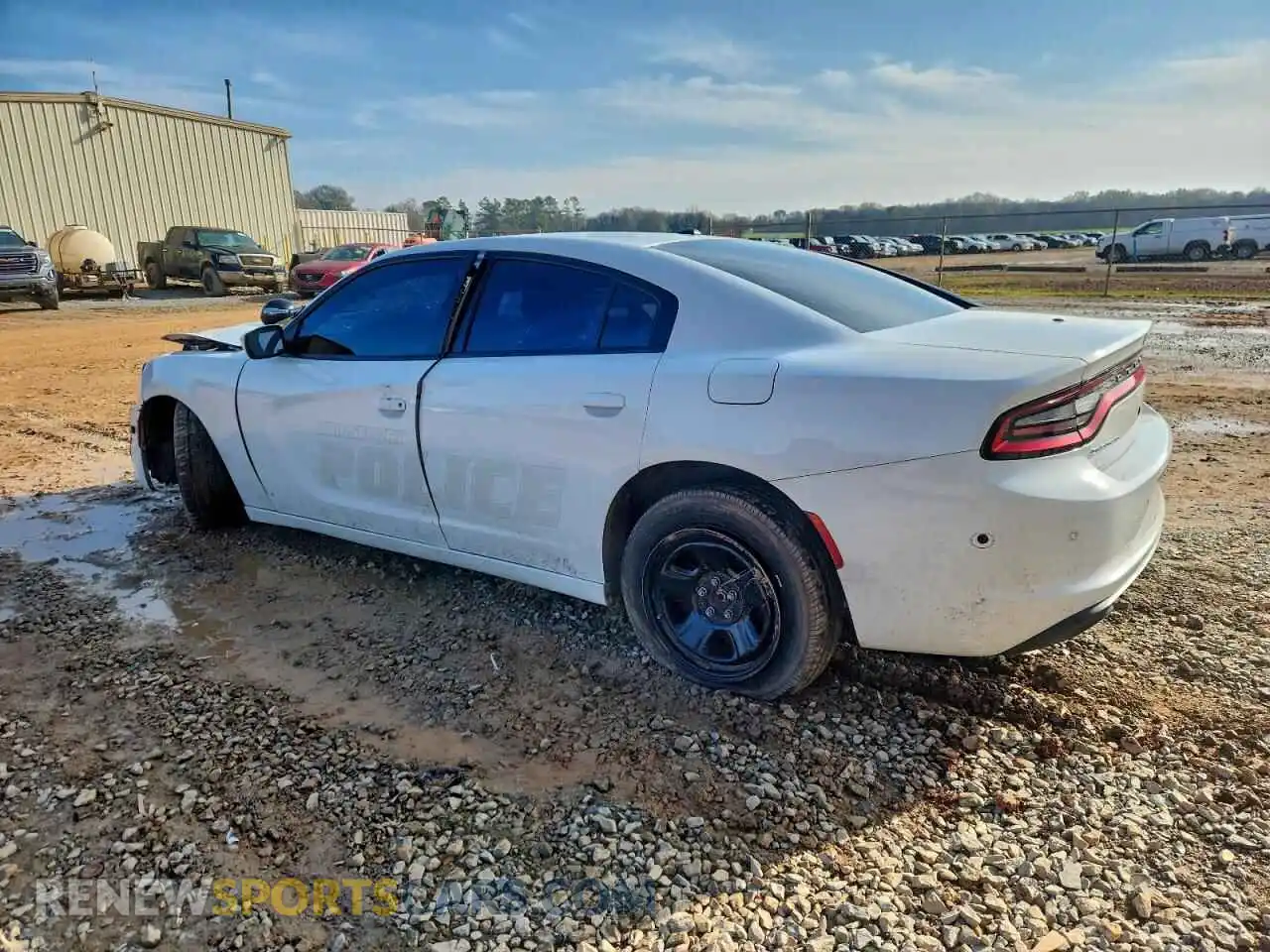 2 Photograph of a damaged car 2C3CDXAT0MH527612 DODGE CHARGER 2021