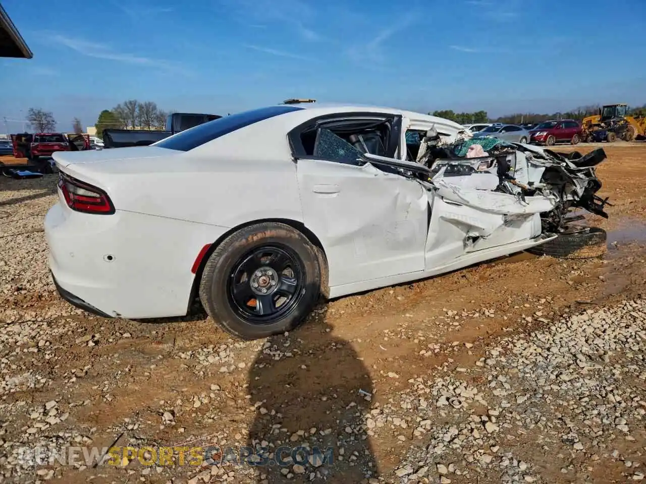 3 Photograph of a damaged car 2C3CDXAT0MH527612 DODGE CHARGER 2021
