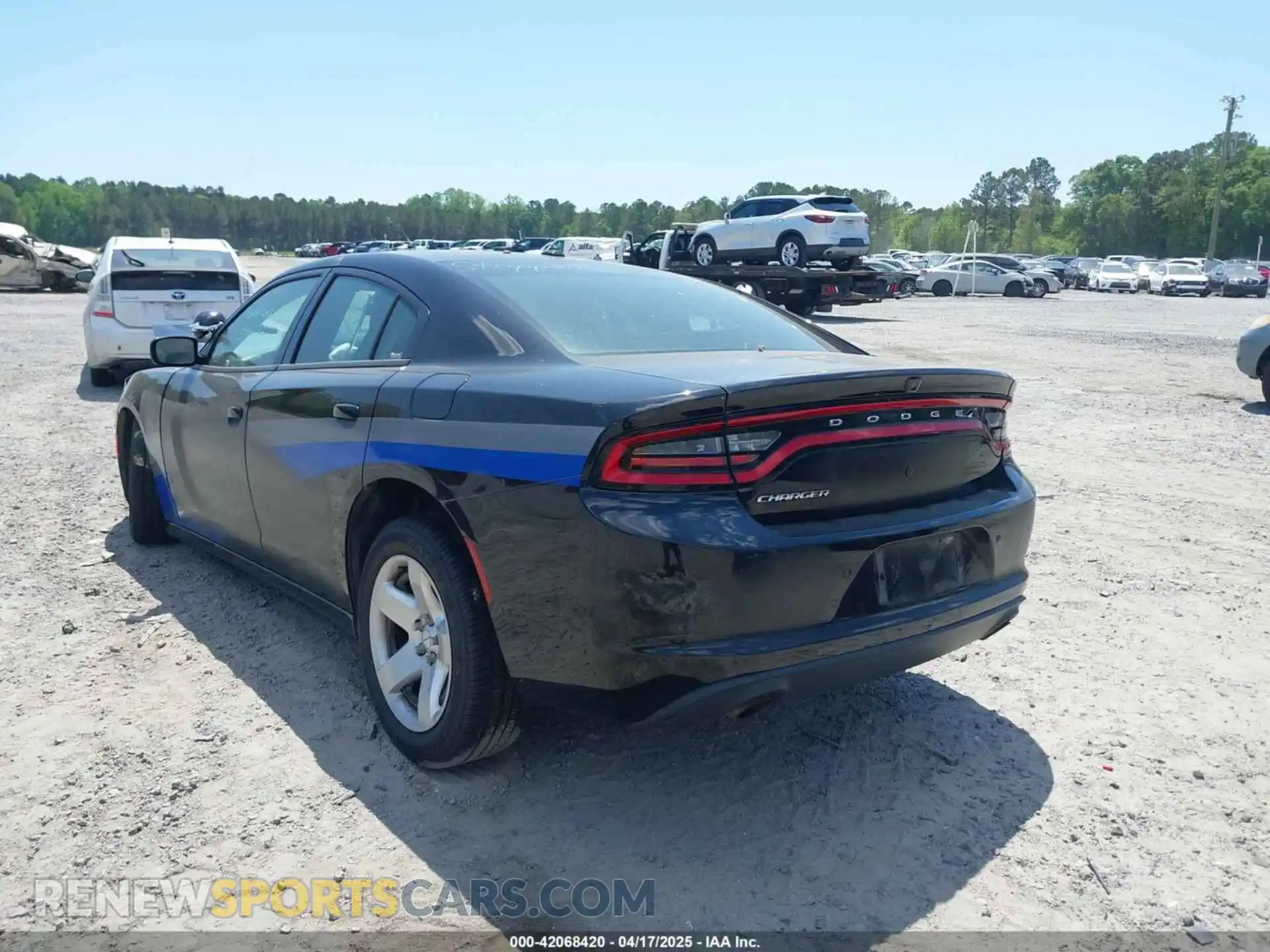 3 Photograph of a damaged car 2C3CDXAT0MH681804 DODGE CHARGER 2021