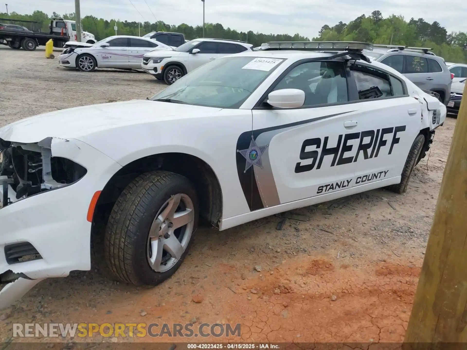 2 Photograph of a damaged car 2C3CDXAT1MH666261 DODGE CHARGER 2021