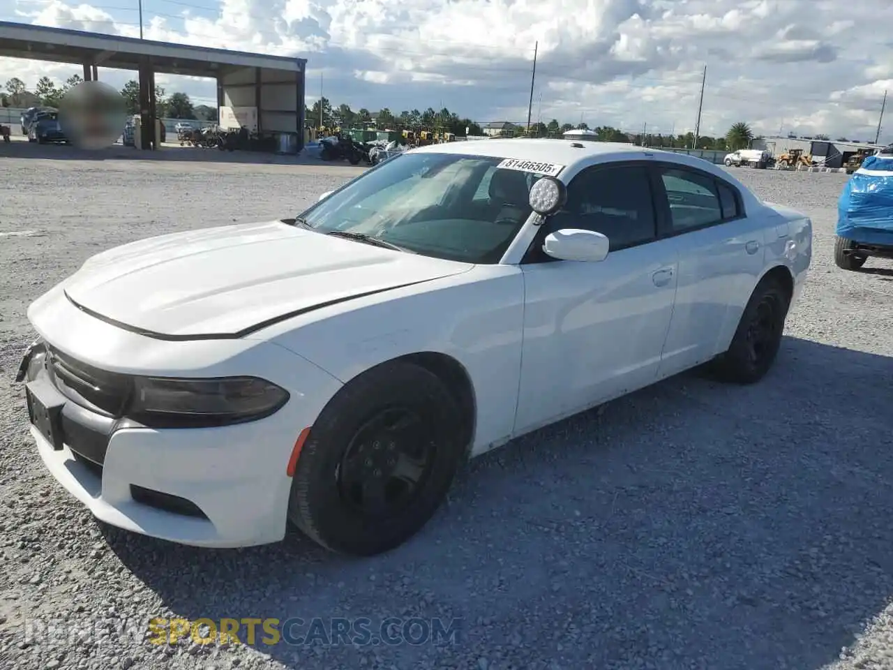 1 Photograph of a damaged car 2C3CDXAT3MH550785 DODGE CHARGER 2021