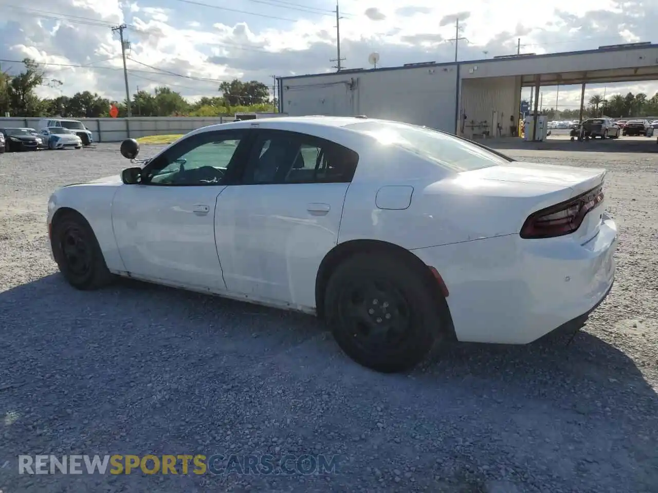 2 Photograph of a damaged car 2C3CDXAT3MH550785 DODGE CHARGER 2021