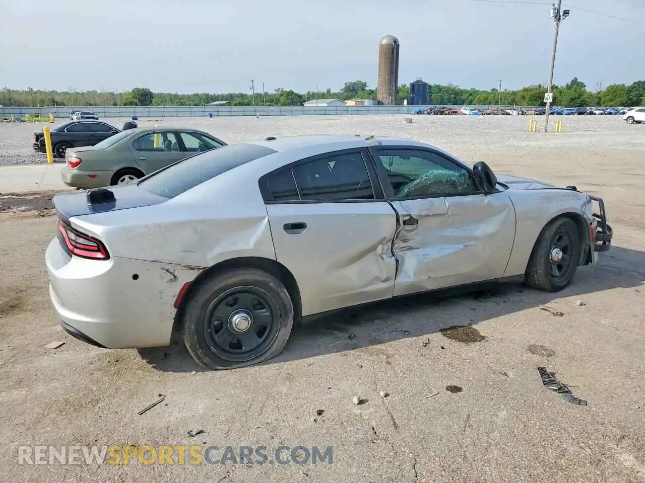 3 Photograph of a damaged car 2C3CDXAT3MH643547 DODGE CHARGER 2021