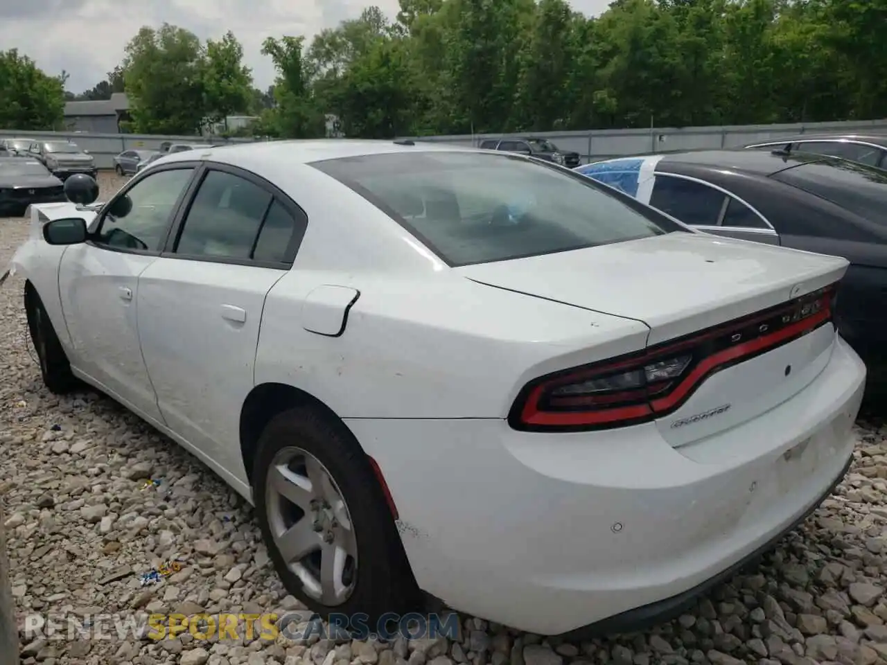 2 Фотография поврежденного автомобиля 2C3CDXAT4MH523384 DODGE CHARGER 2021