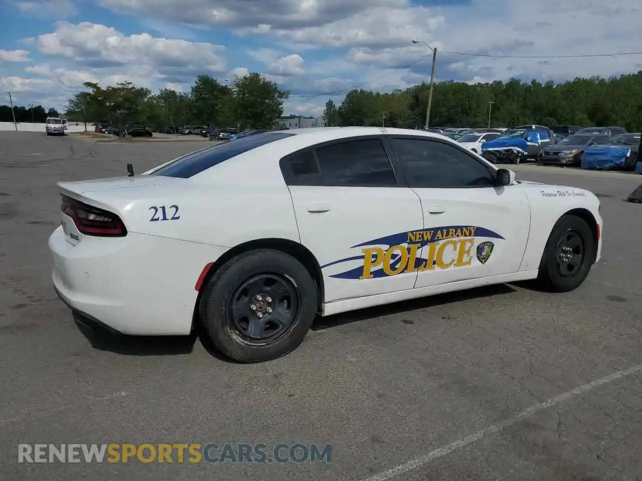3 Photograph of a damaged car 2C3CDXAT4MH581785 DODGE CHARGER 2021