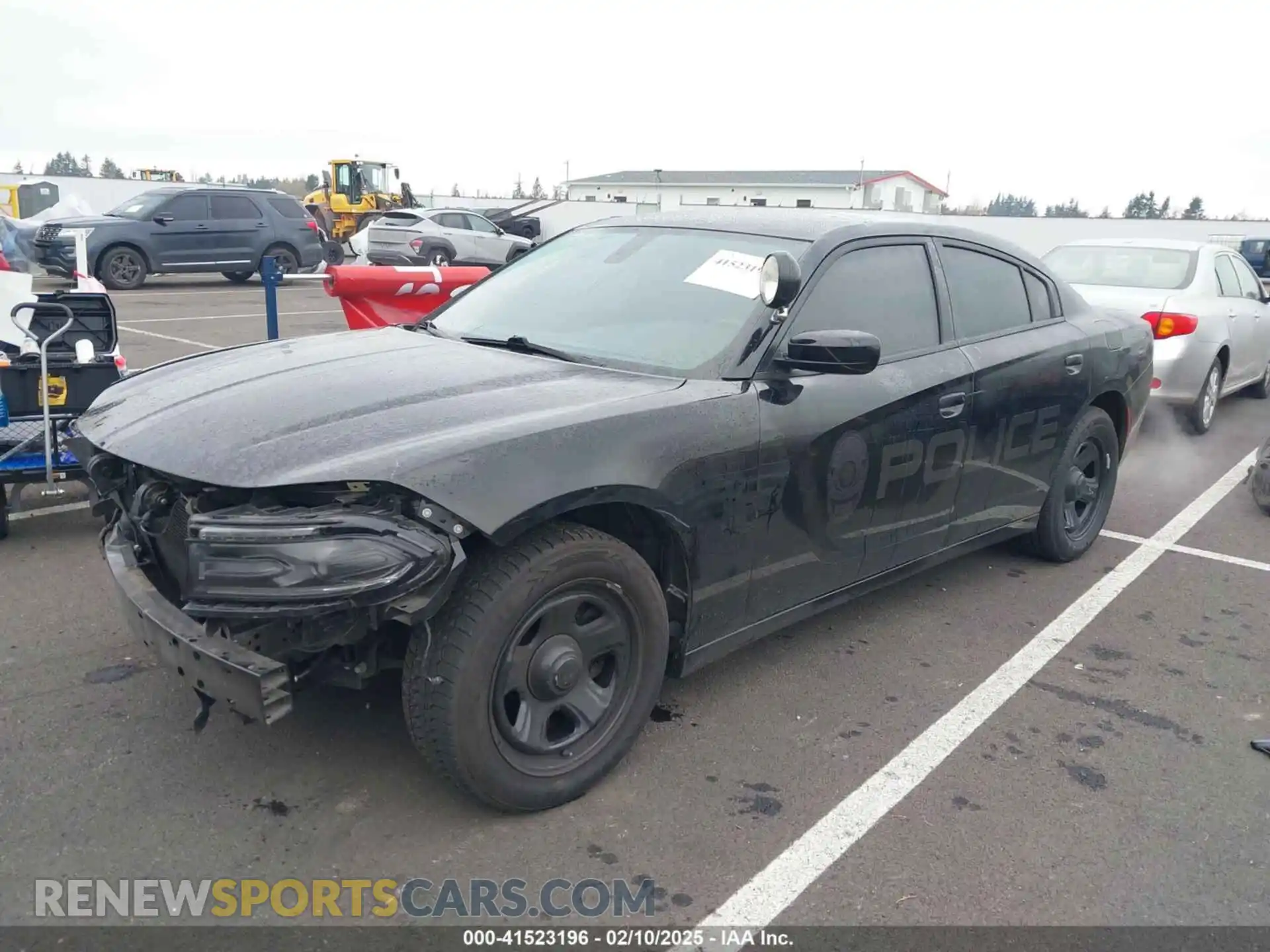 2 Photograph of a damaged car 2C3CDXAT4MH639717 DODGE CHARGER 2021