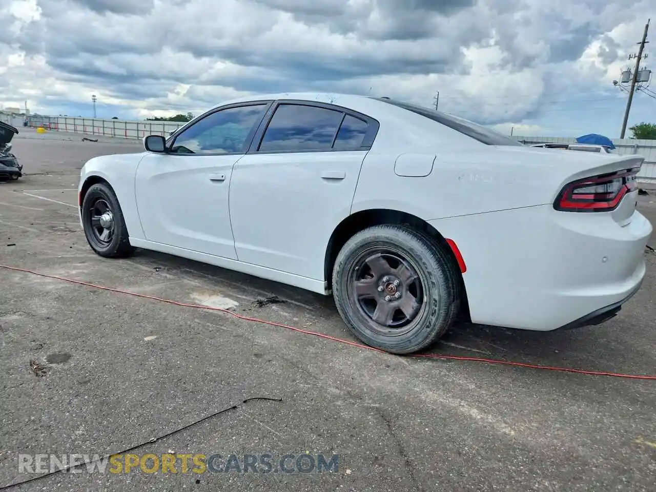 2 Photograph of a damaged car 2C3CDXAT5MH528111 DODGE CHARGER 2021