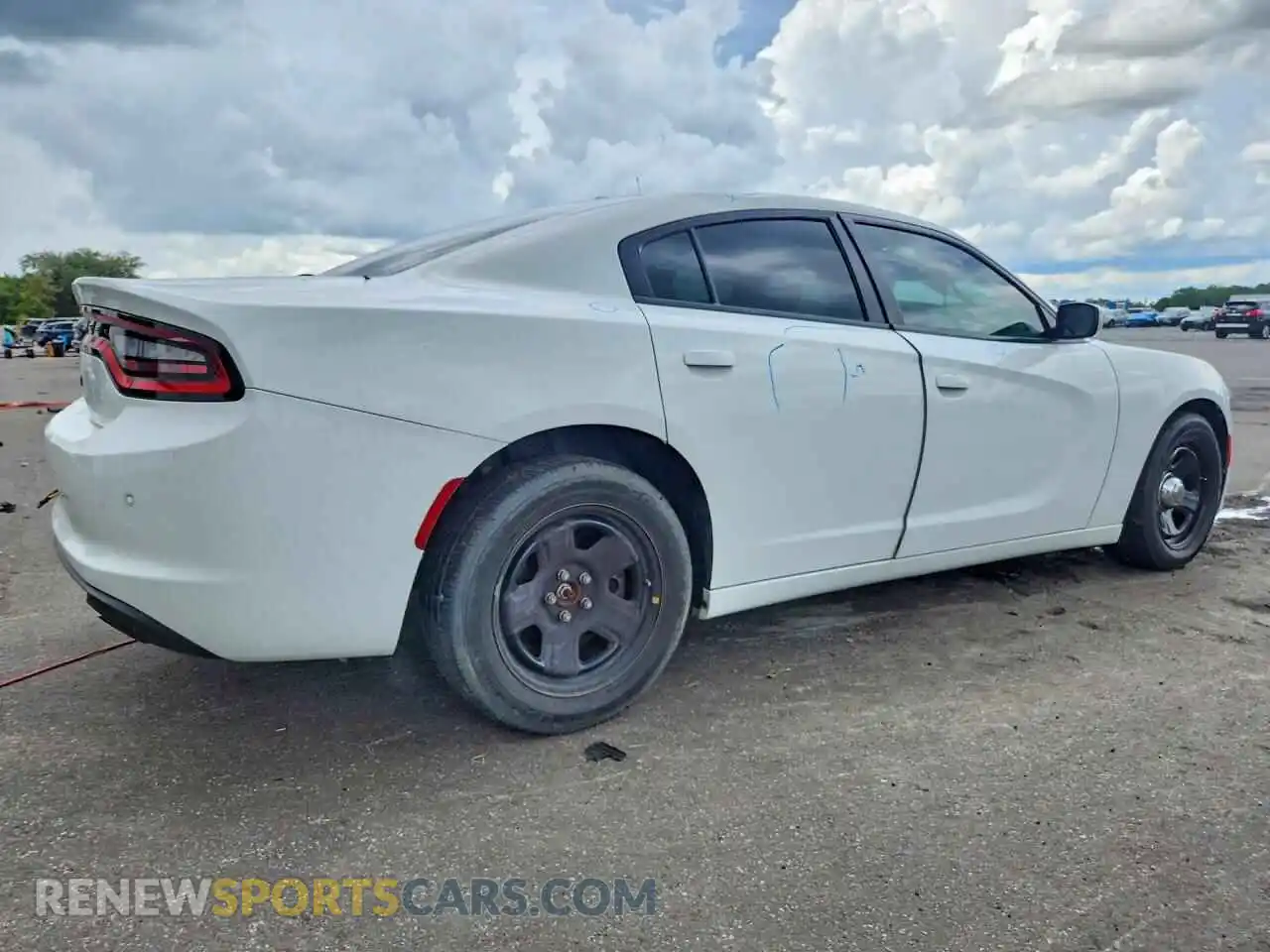 3 Photograph of a damaged car 2C3CDXAT5MH528111 DODGE CHARGER 2021