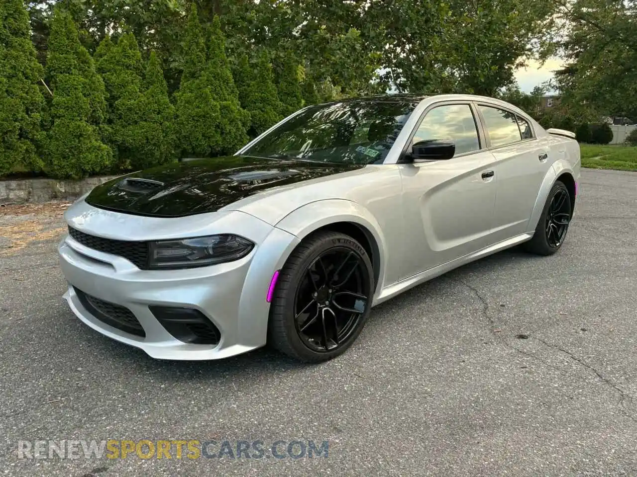 2 Photograph of a damaged car 2C3CDXAT5MH556927 DODGE CHARGER 2021