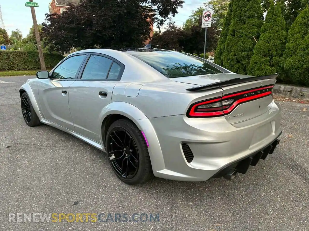 3 Photograph of a damaged car 2C3CDXAT5MH556927 DODGE CHARGER 2021