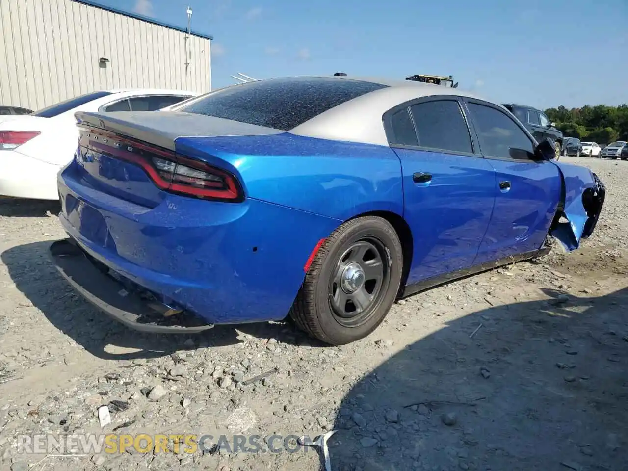 3 Photograph of a damaged car 2C3CDXAT5MH582766 DODGE CHARGER 2021