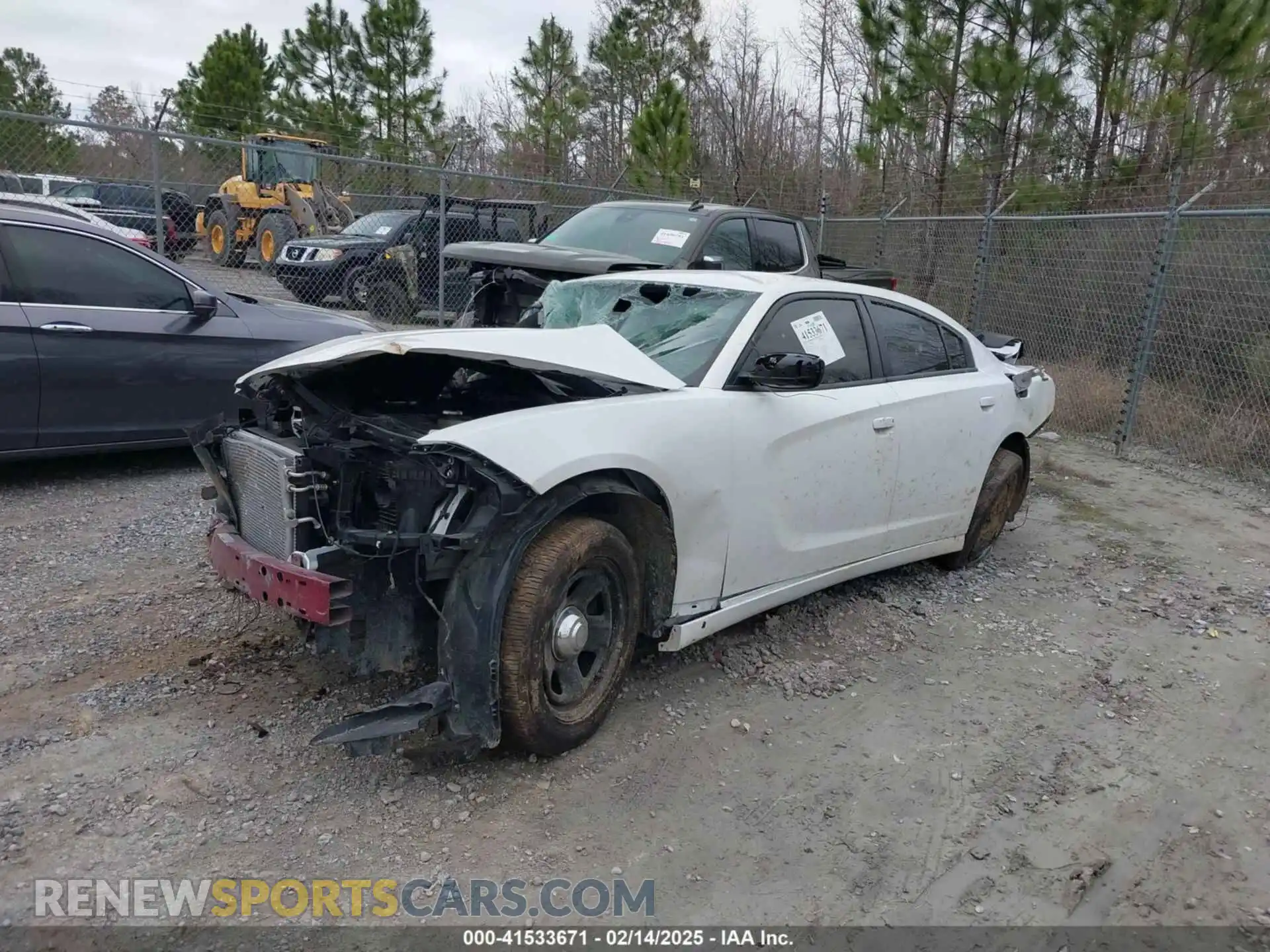2 Photograph of a damaged car 2C3CDXAT6MH519708 DODGE CHARGER 2021