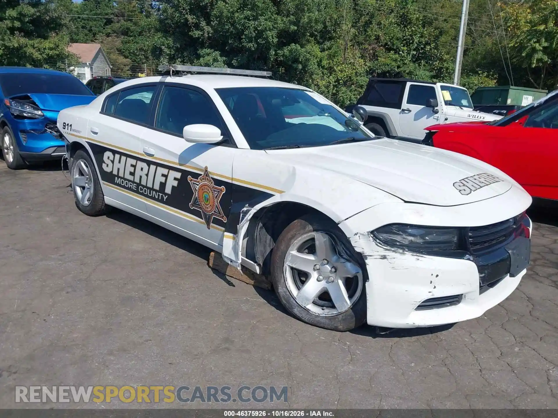 1 Photograph of a damaged car 2C3CDXAT6MH532250 DODGE CHARGER 2021