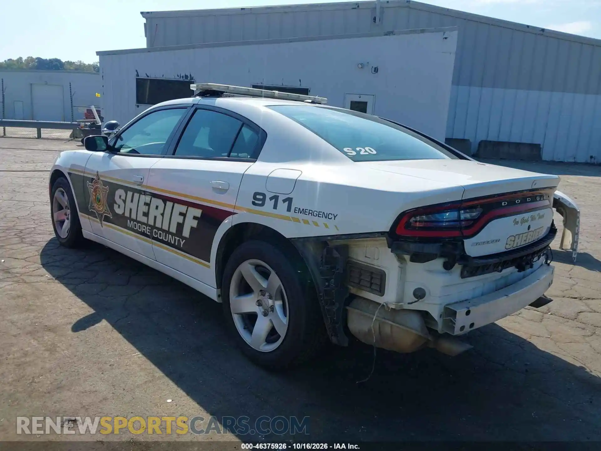 3 Photograph of a damaged car 2C3CDXAT6MH532250 DODGE CHARGER 2021