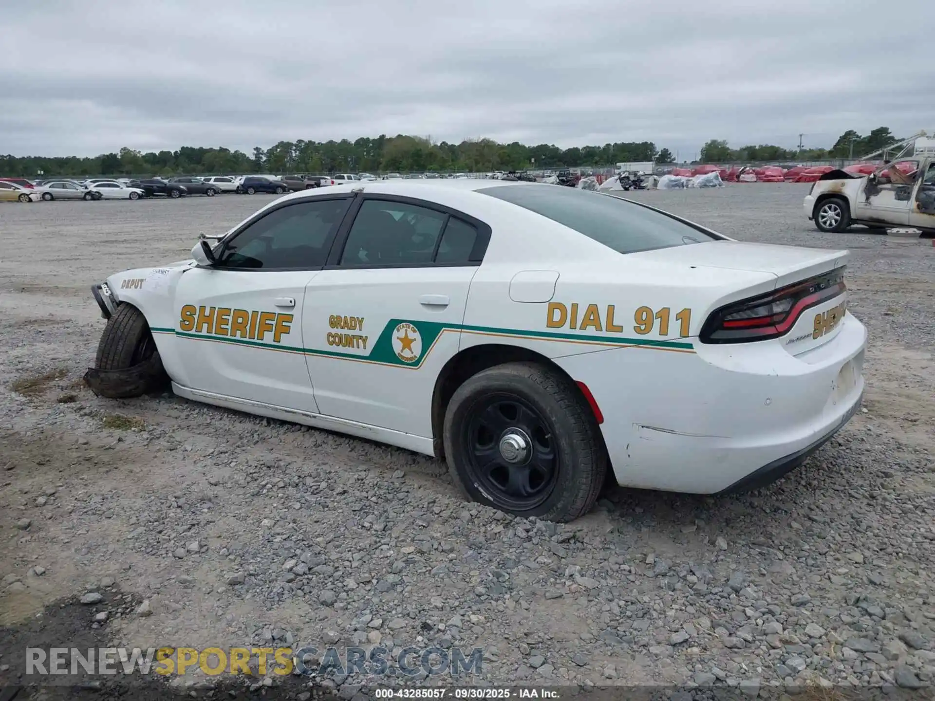 3 Photograph of a damaged car 2C3CDXAT6MH558797 DODGE CHARGER 2021