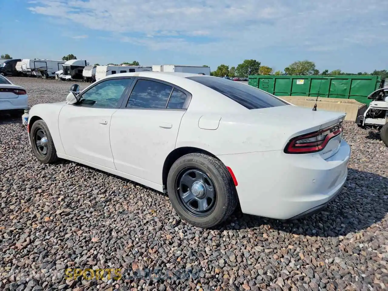 2 Photograph of a damaged car 2C3CDXAT7MH528093 DODGE CHARGER 2021