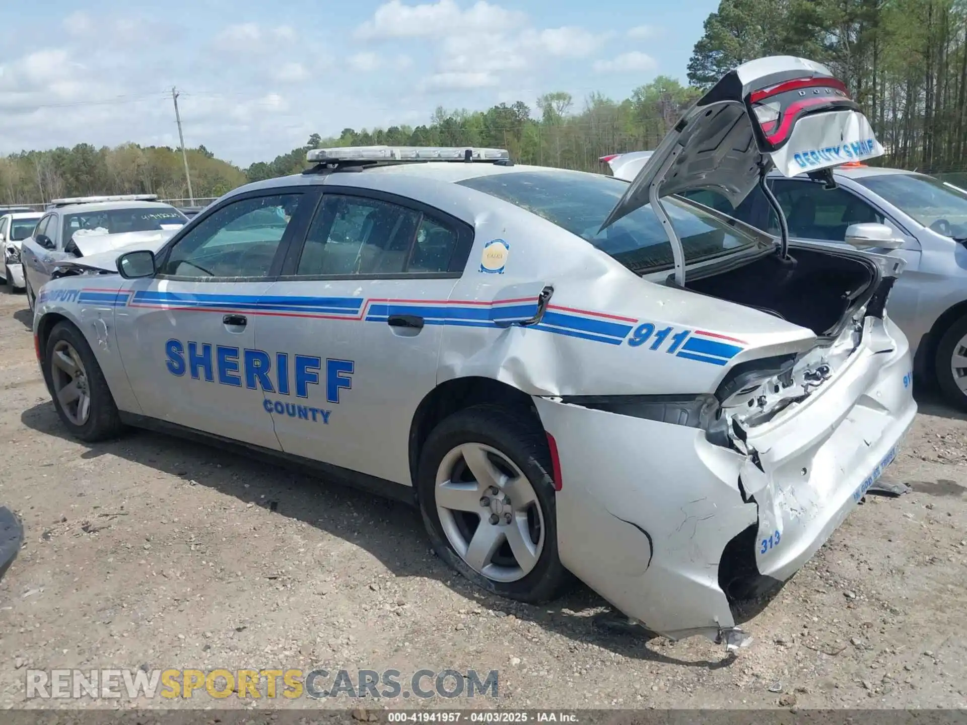 3 Photograph of a damaged car 2C3CDXAT7MH578332 DODGE CHARGER 2021