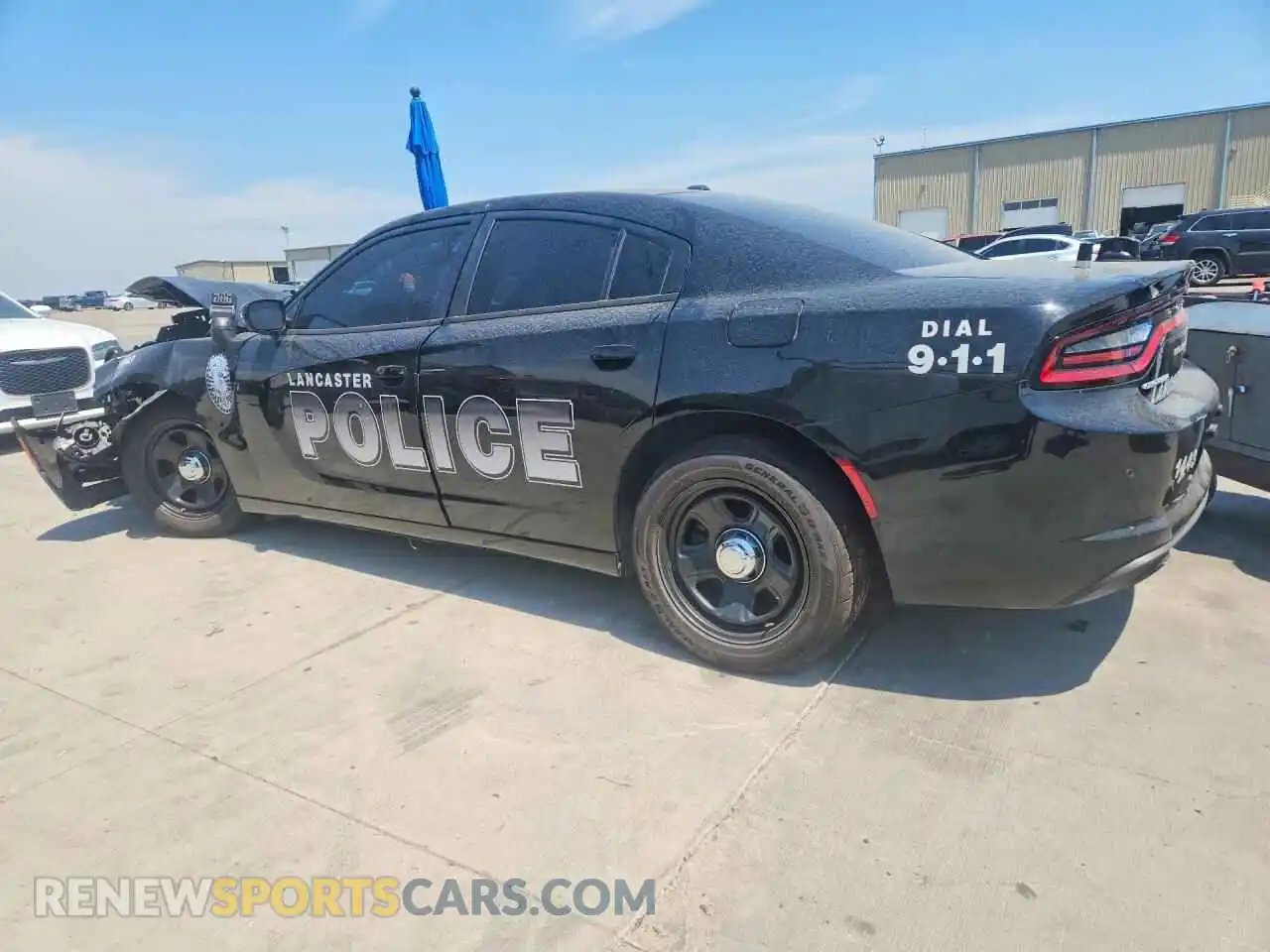 2 Photograph of a damaged car 2C3CDXAT8MH526174 DODGE CHARGER 2021