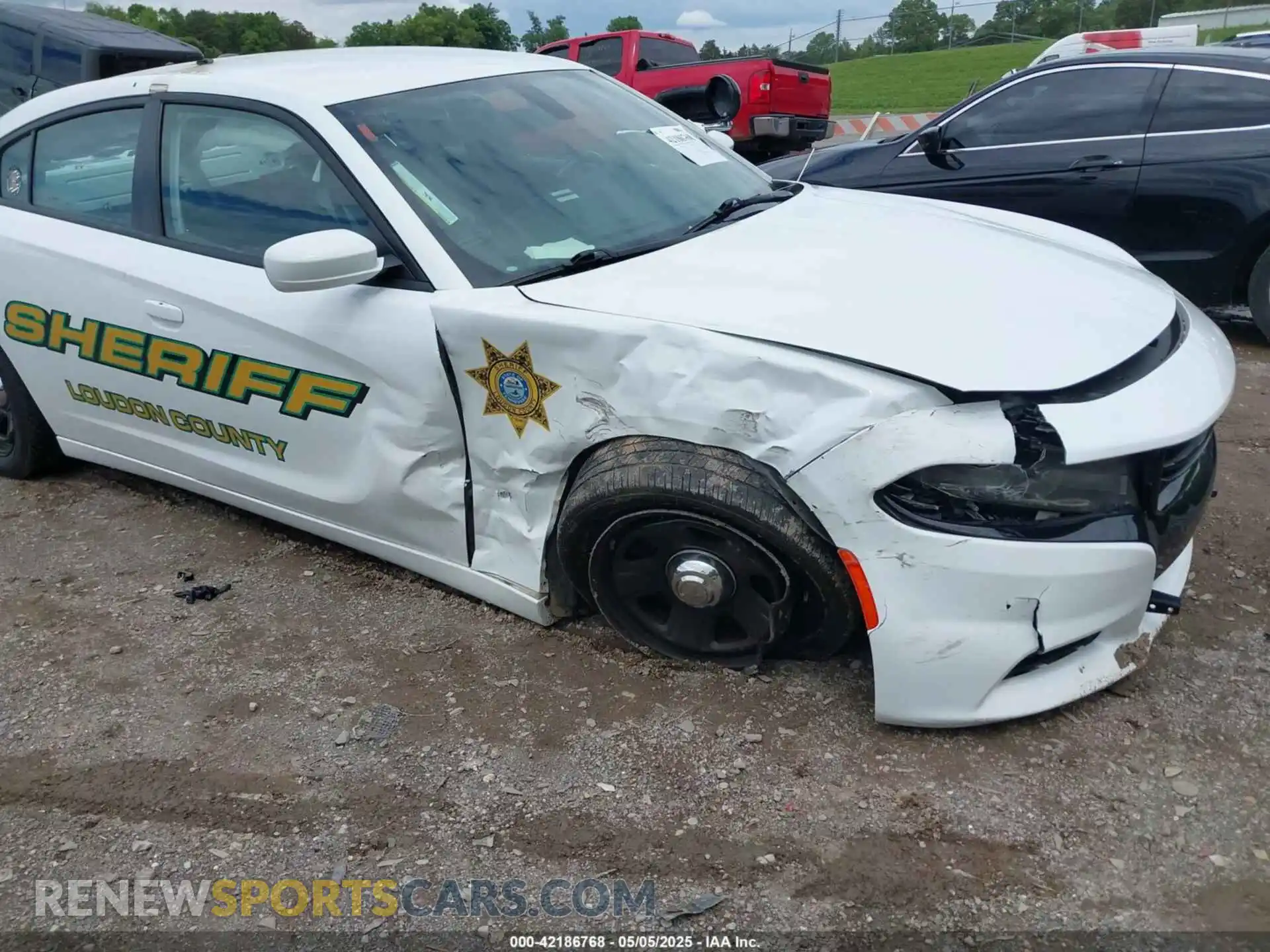 1 Photograph of a damaged car 2C3CDXAT9MH584892 DODGE CHARGER 2021
