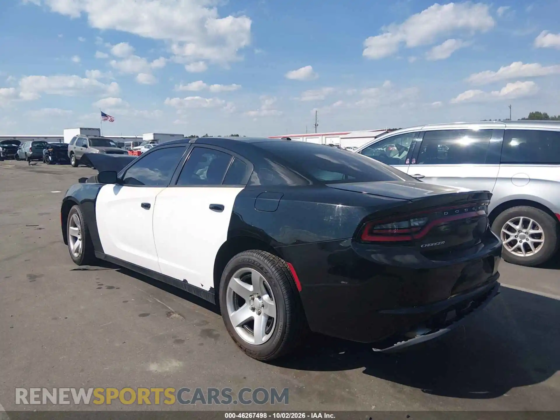 3 Photograph of a damaged car 2C3CDXATXMH595142 DODGE CHARGER 2021