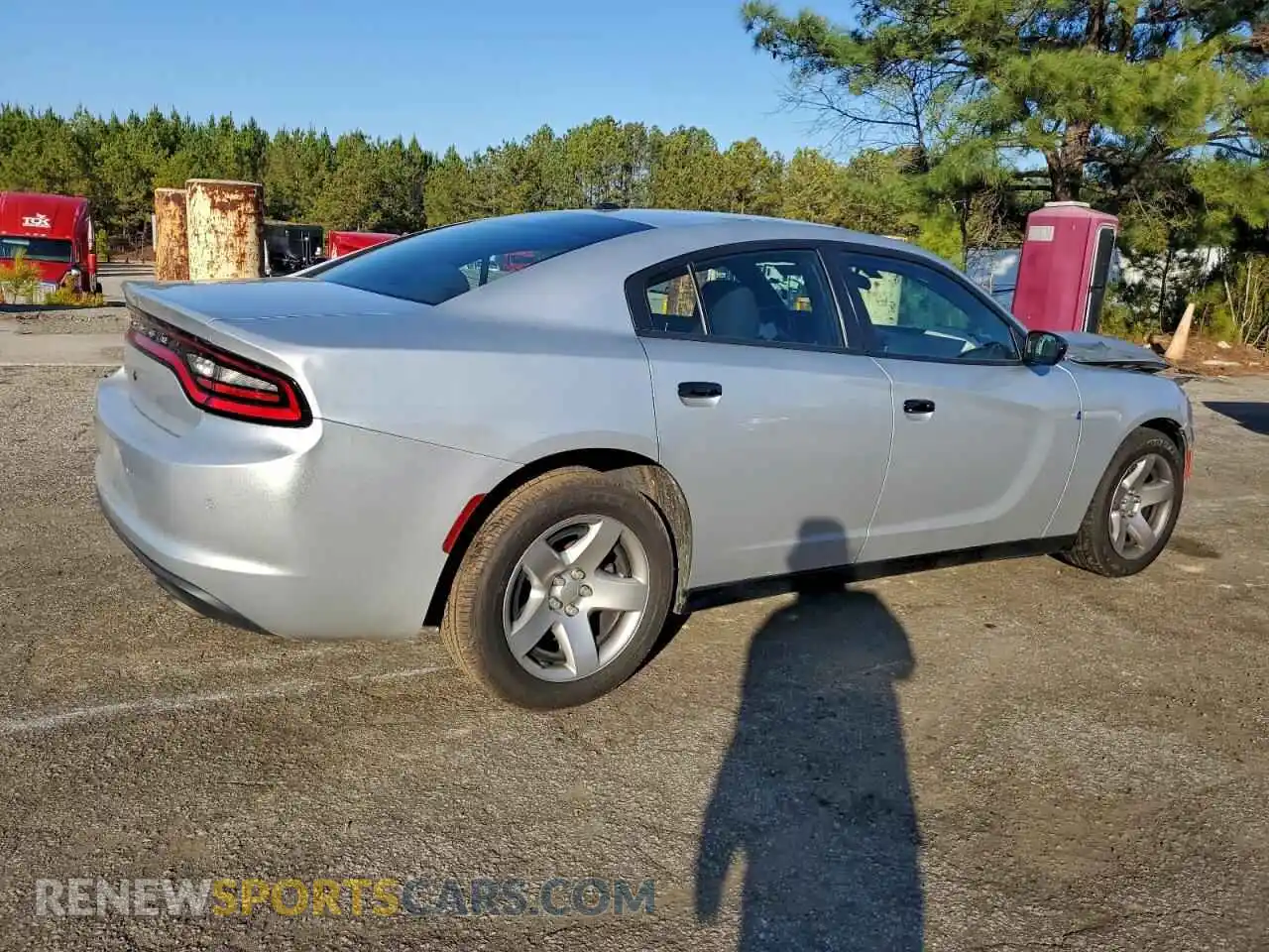 3 Photograph of a damaged car 2C3CDXATXMH664055 DODGE CHARGER 2021