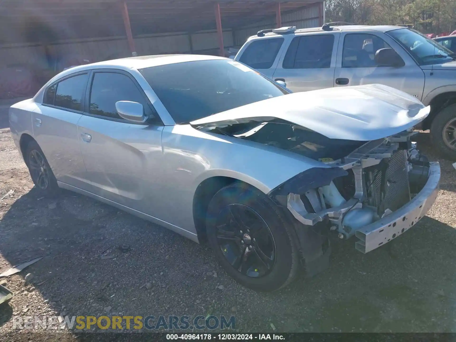 1 Photograph of a damaged car 2C3CDXBG0MH522329 DODGE CHARGER 2021