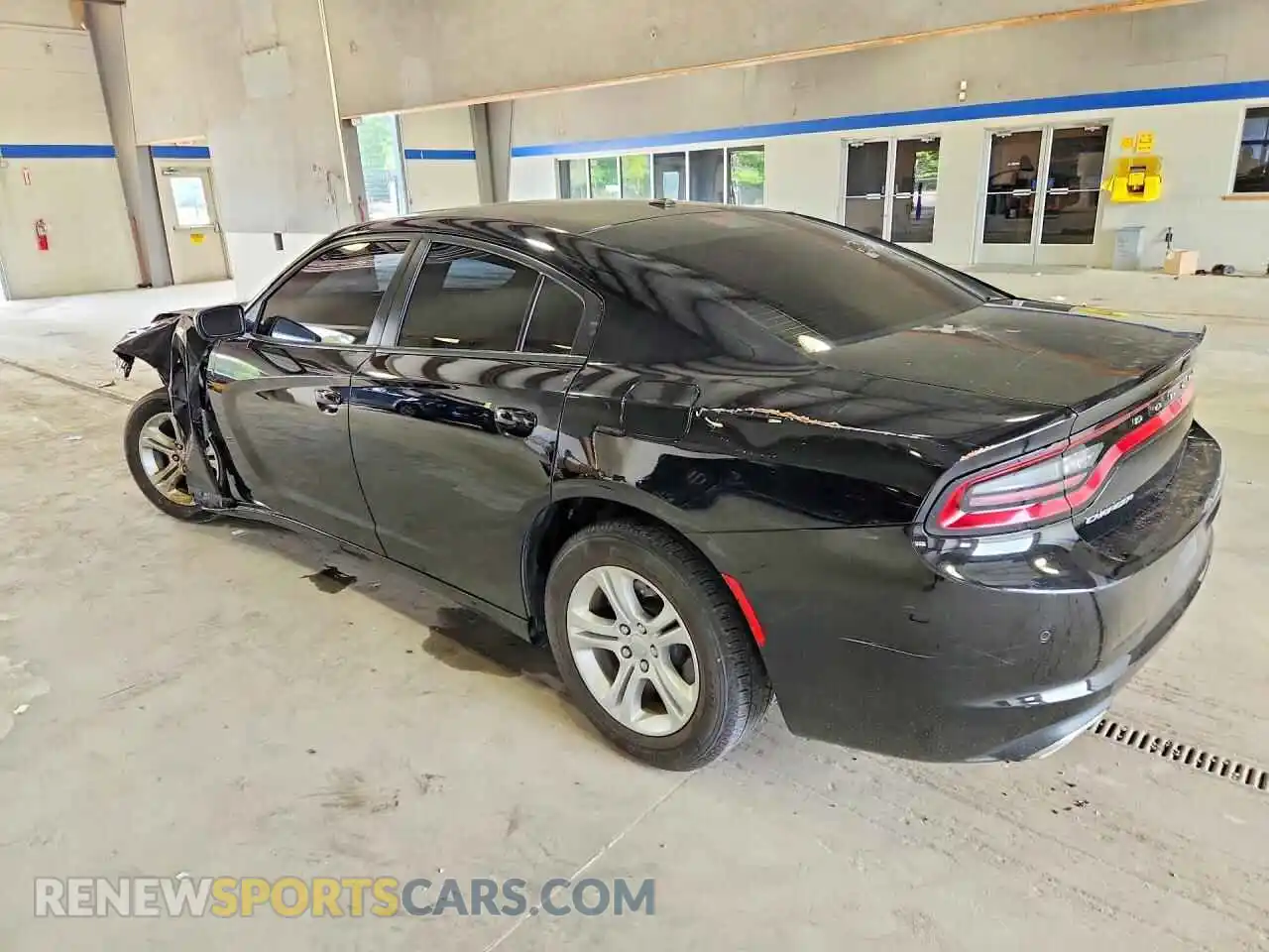 2 Photograph of a damaged car 2C3CDXBG0MH522573 DODGE CHARGER 2021
