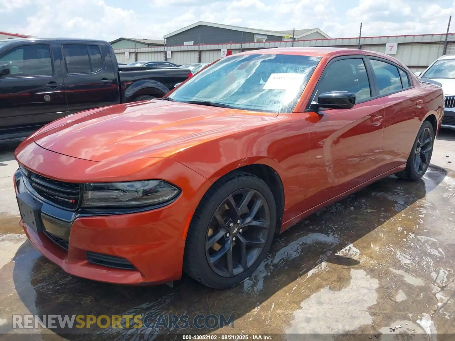 2 Photograph of a damaged car 2C3CDXBG0MH532133 DODGE CHARGER 2021