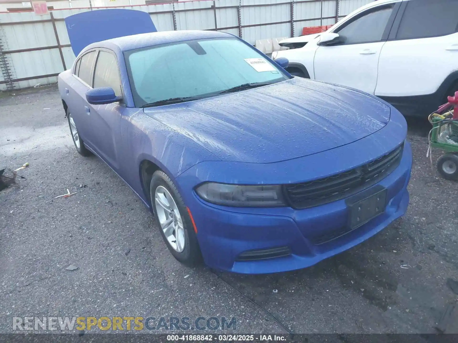 1 Photograph of a damaged car 2C3CDXBG0MH533797 DODGE CHARGER 2021