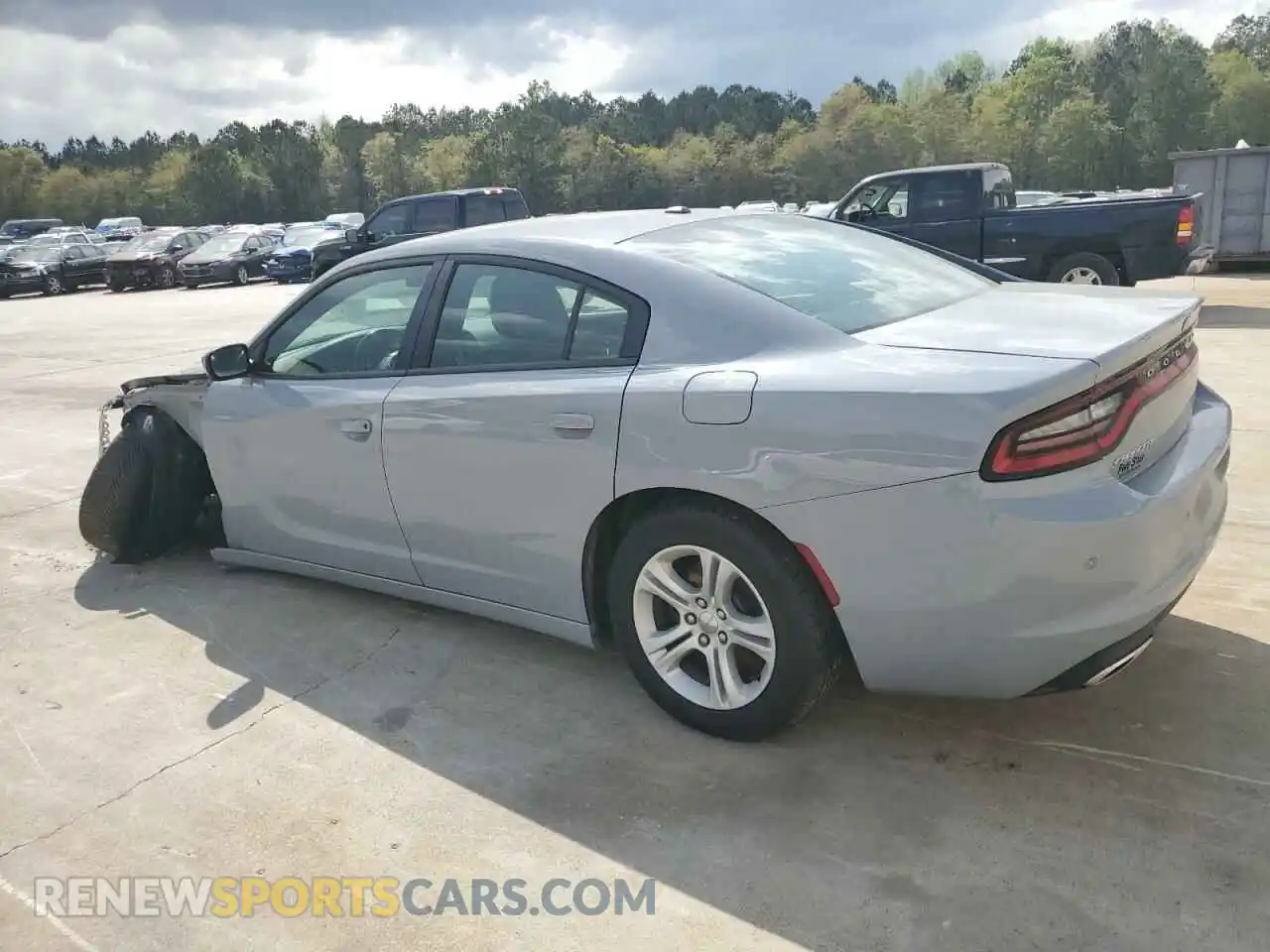 2 Photograph of a damaged car 2C3CDXBG0MH548512 DODGE CHARGER 2021