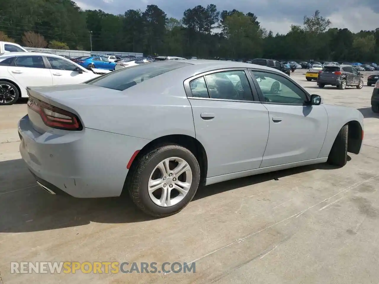 3 Photograph of a damaged car 2C3CDXBG0MH548512 DODGE CHARGER 2021