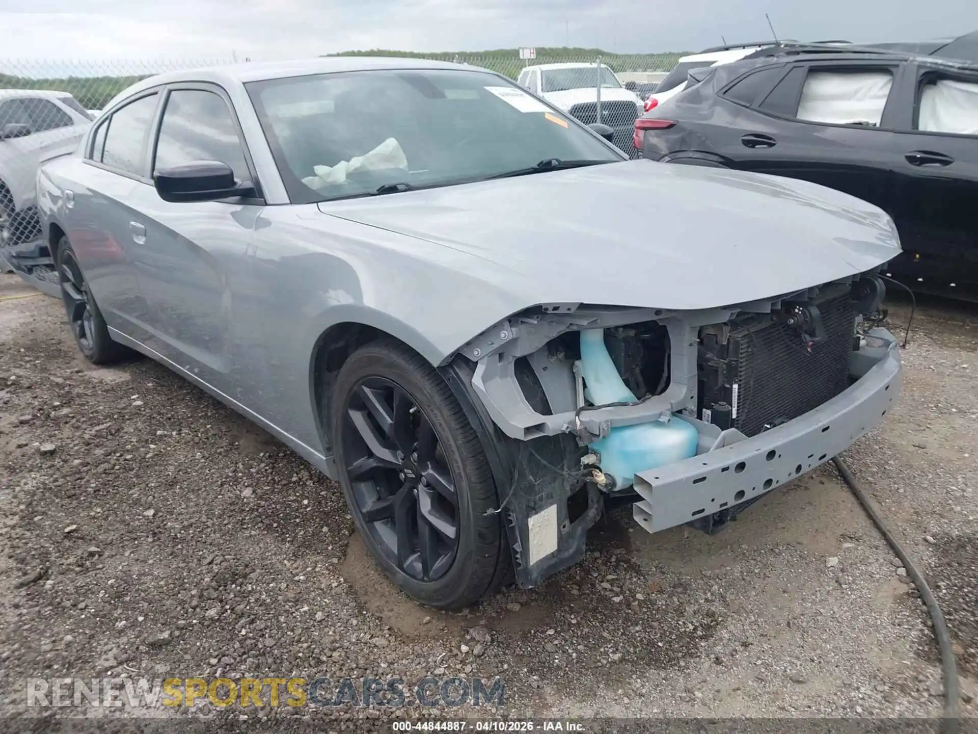 1 Photograph of a damaged car 2C3CDXBG0MH570056 DODGE CHARGER 2021