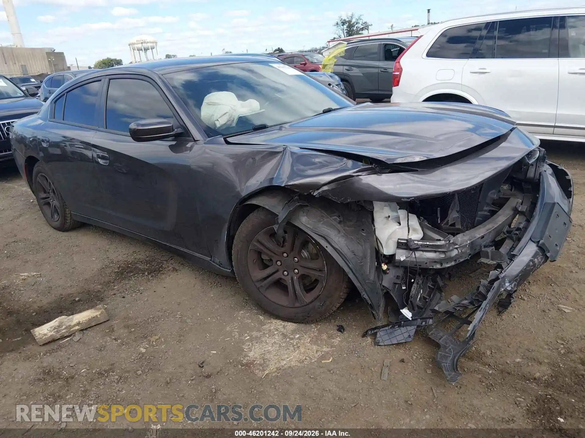 1 Photograph of a damaged car 2C3CDXBG0MH624844 DODGE CHARGER 2021
