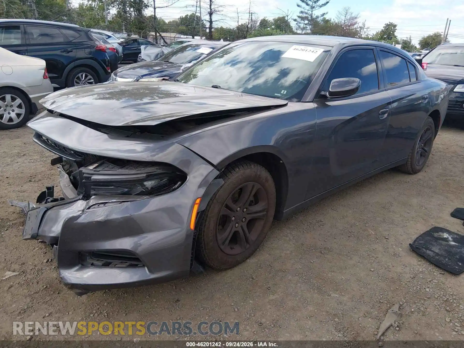 2 Photograph of a damaged car 2C3CDXBG0MH624844 DODGE CHARGER 2021