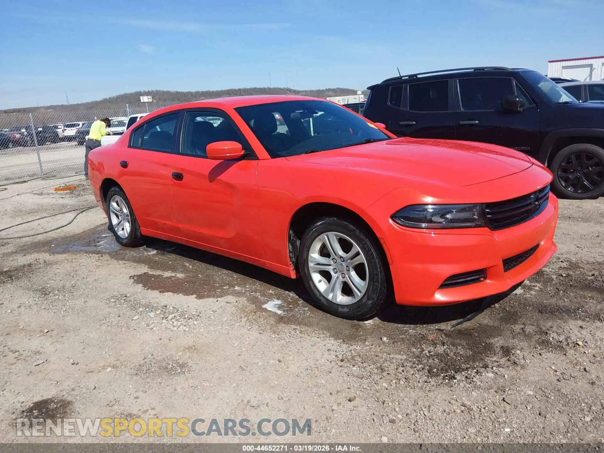 1 Photograph of a damaged car 2C3CDXBG0MH642695 DODGE CHARGER 2021