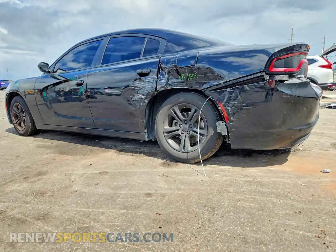 2 Photograph of a damaged car 2C3CDXBG0MH642910 DODGE CHARGER 2021