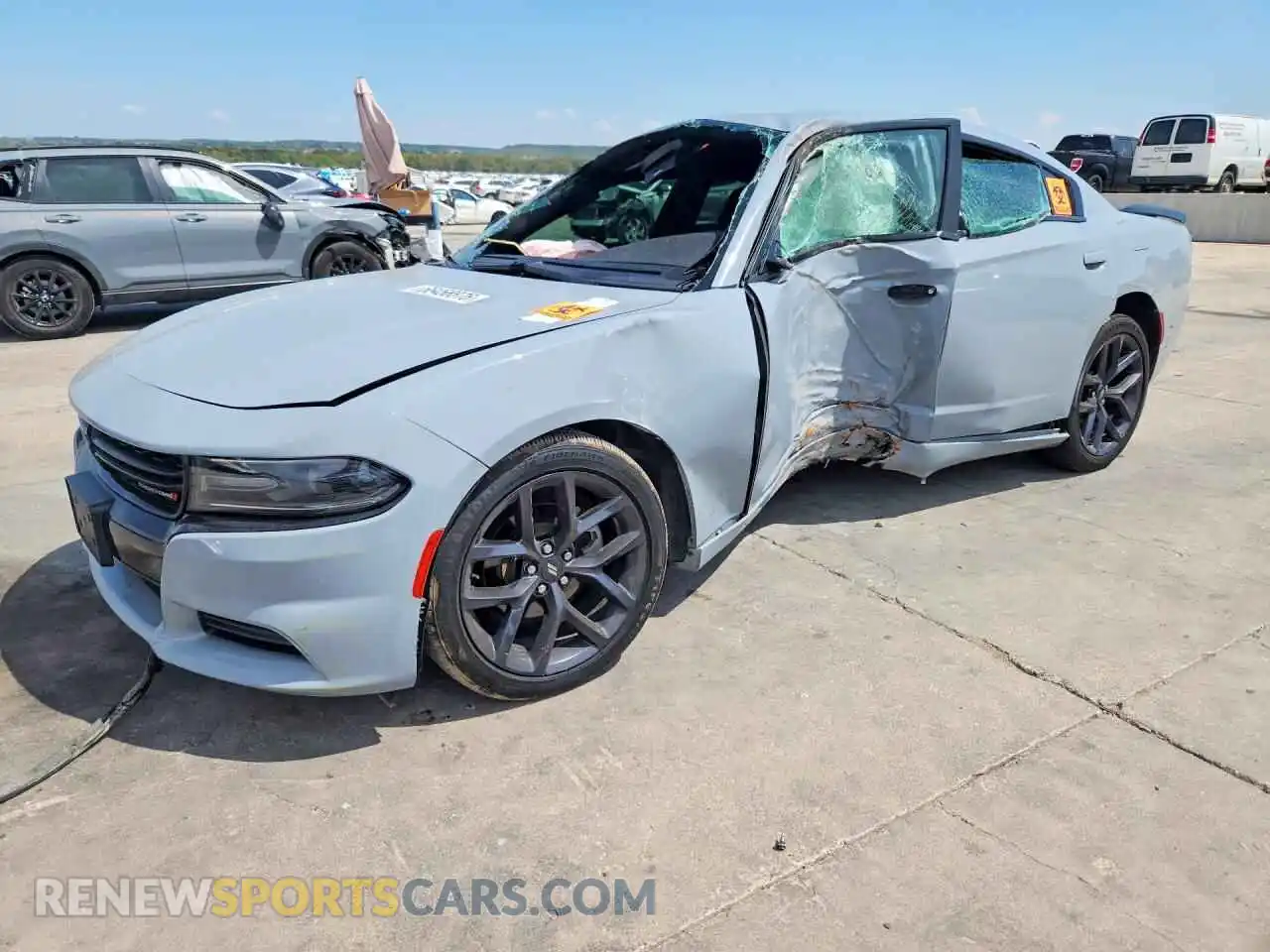 1 fotografías del automóvil dañado 2C3CDXBG0MH652286 DODGE CHARGER 2021