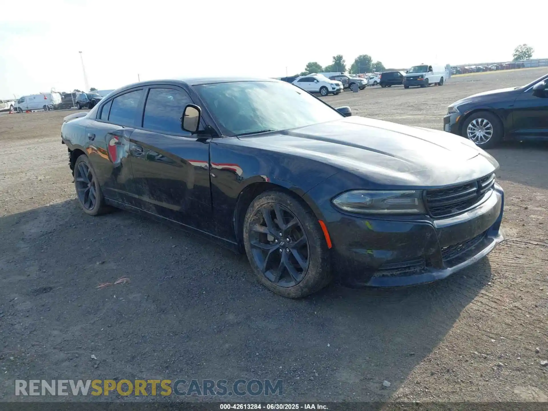 1 Photograph of a damaged car 2C3CDXBG0MH652580 DODGE CHARGER 2021