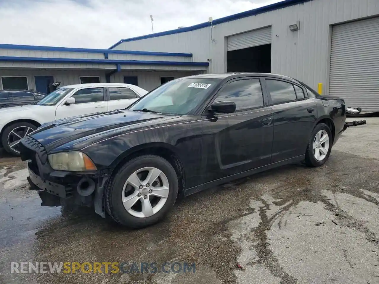 1 Photograph of a damaged car 2C3CDXBG1CH297109 DODGE CHARGER 2021