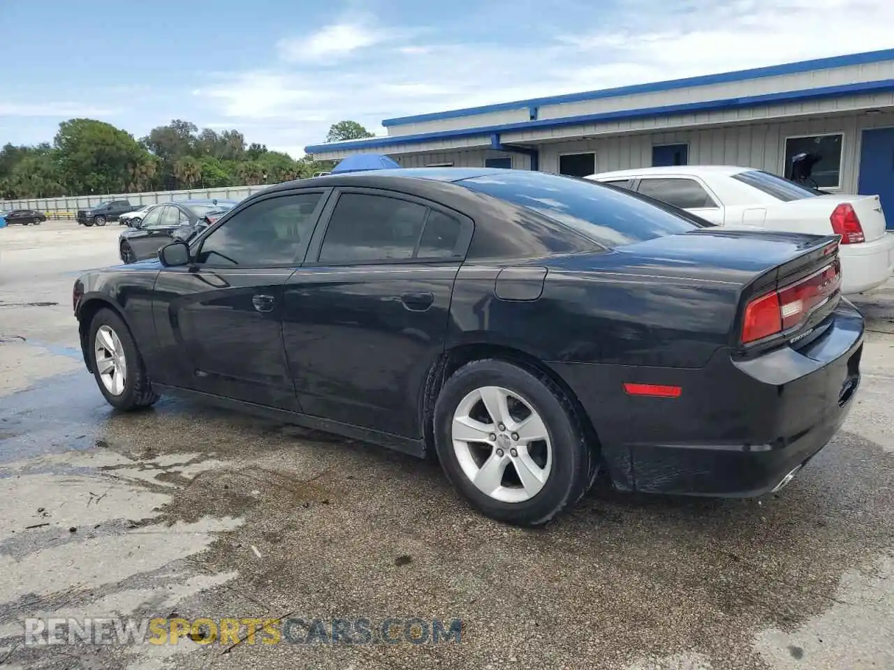 2 Photograph of a damaged car 2C3CDXBG1CH297109 DODGE CHARGER 2021