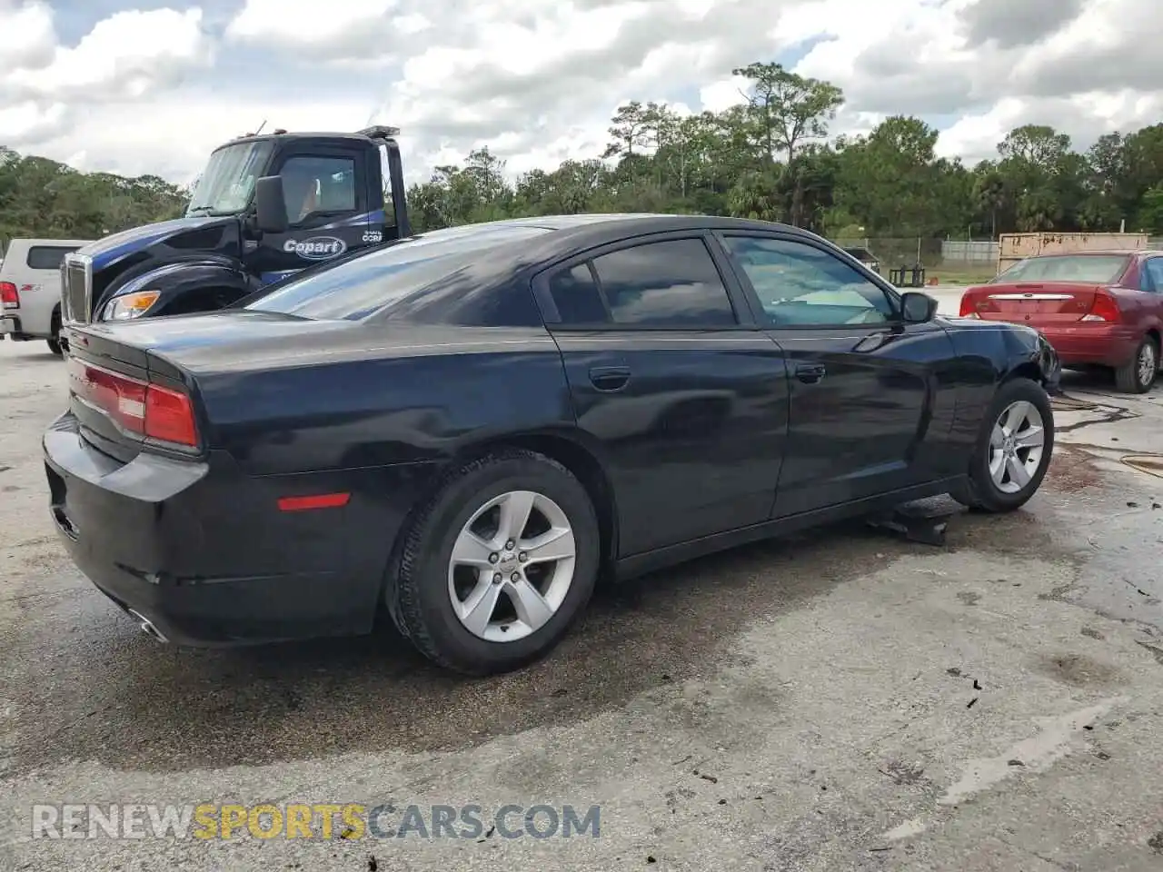 3 Photograph of a damaged car 2C3CDXBG1CH297109 DODGE CHARGER 2021