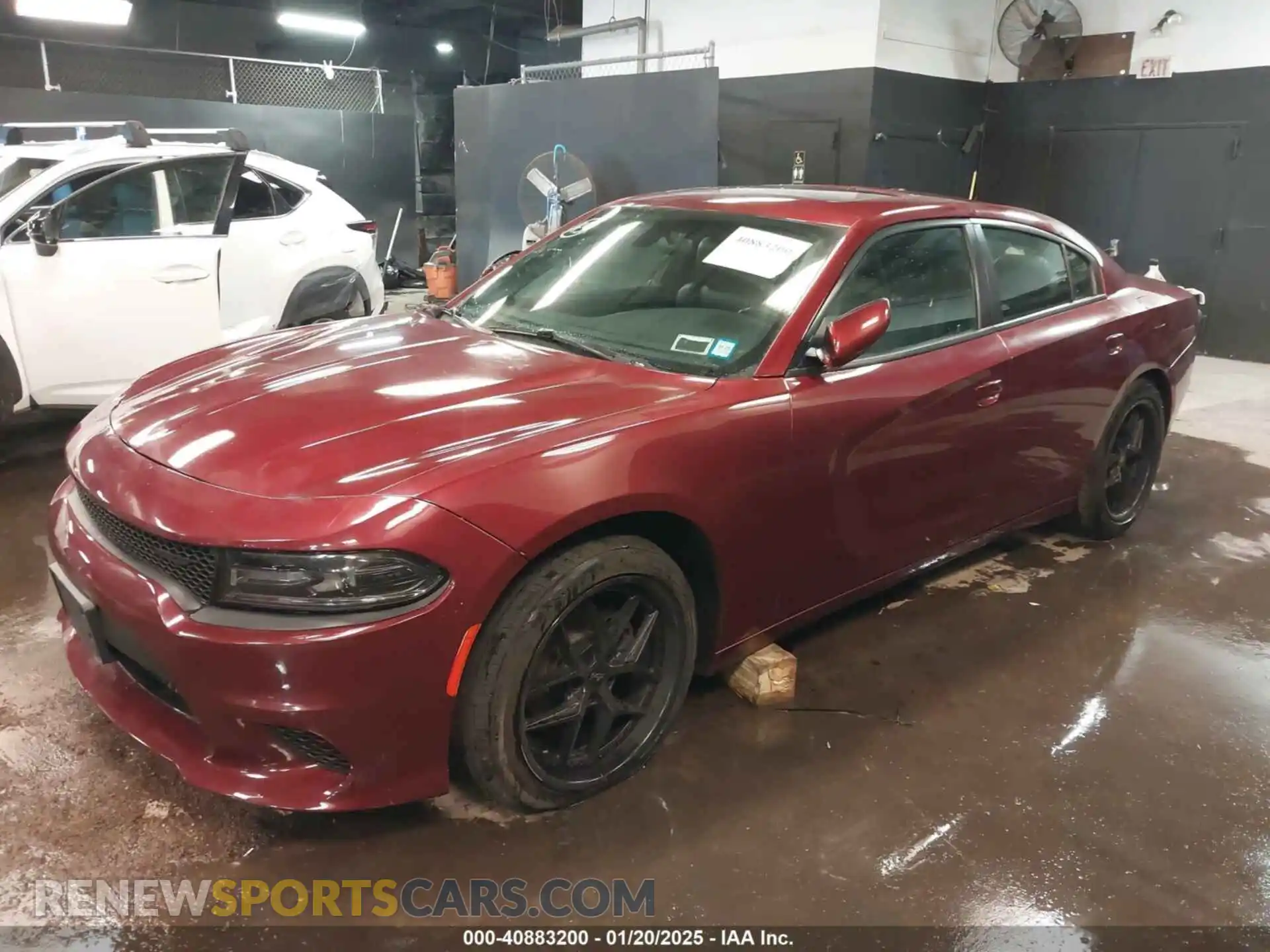 2 Photograph of a damaged car 2C3CDXBG1MH511002 DODGE CHARGER 2021