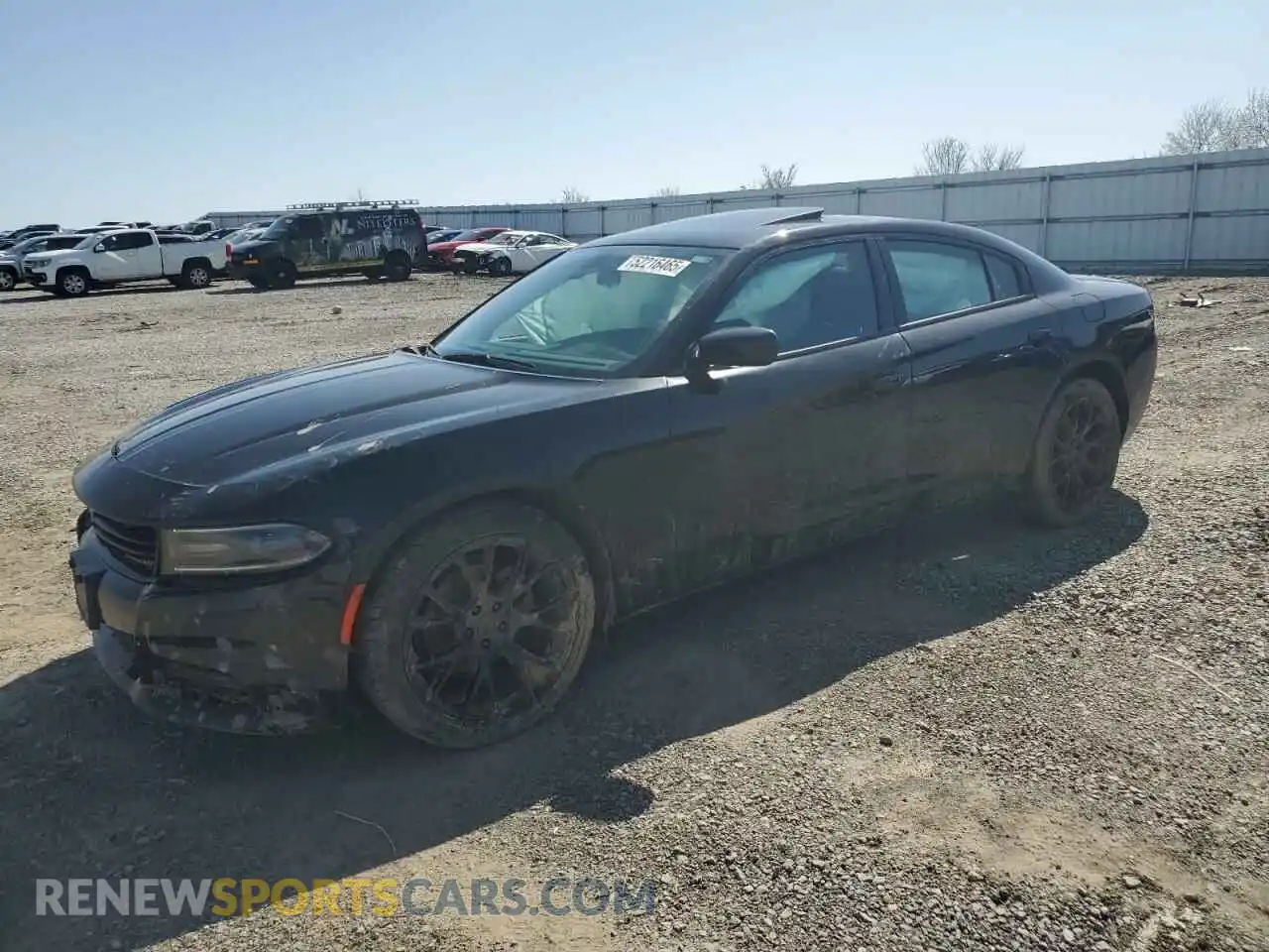 1 Photograph of a damaged car 2C3CDXBG1MH522579 DODGE CHARGER 2021
