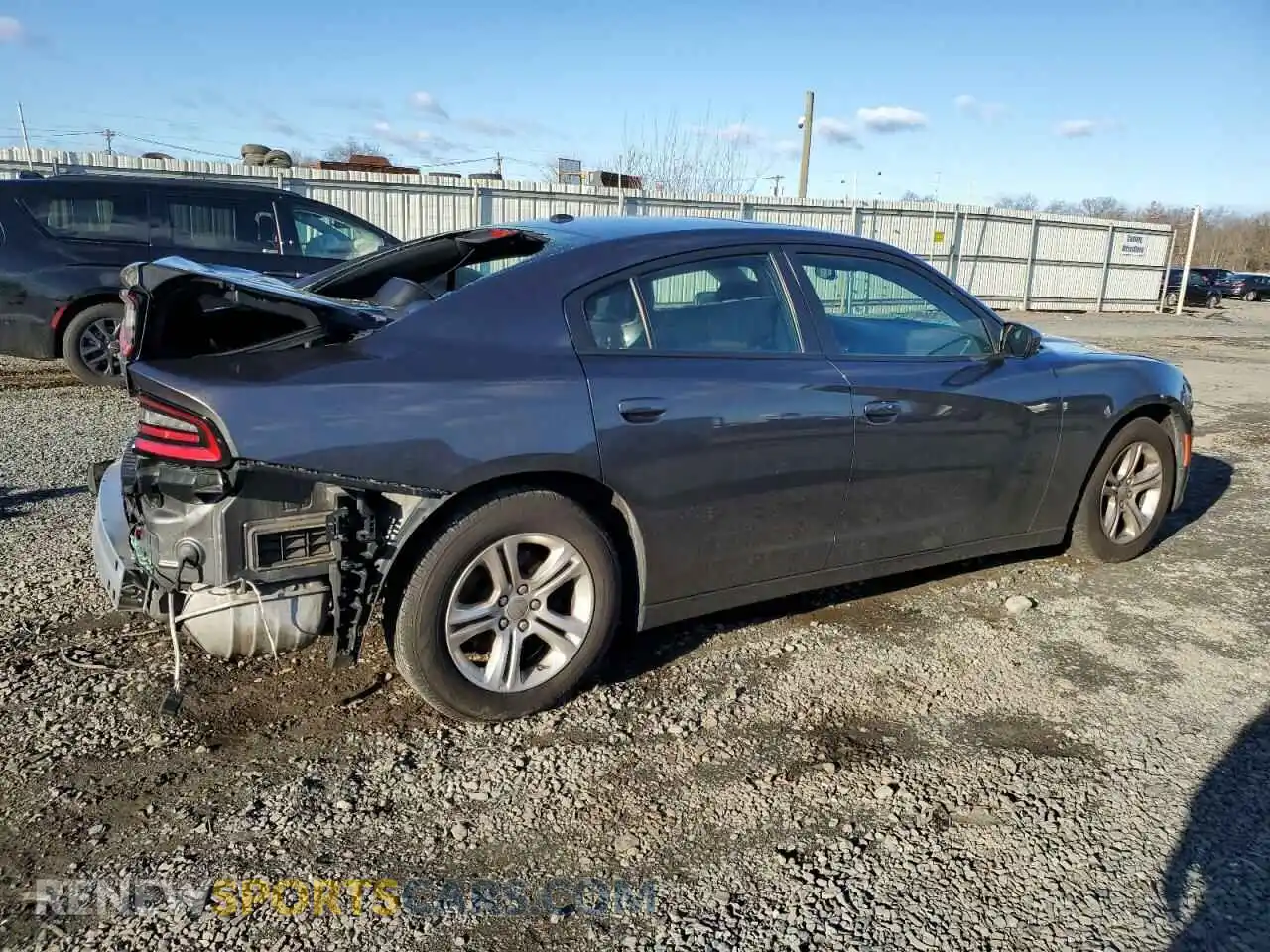3 Photograph of a damaged car 2C3CDXBG1MH539544 DODGE CHARGER 2021