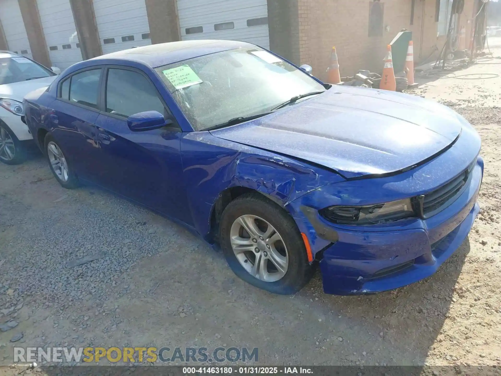 1 Photograph of a damaged car 2C3CDXBG1MH543576 DODGE CHARGER 2021